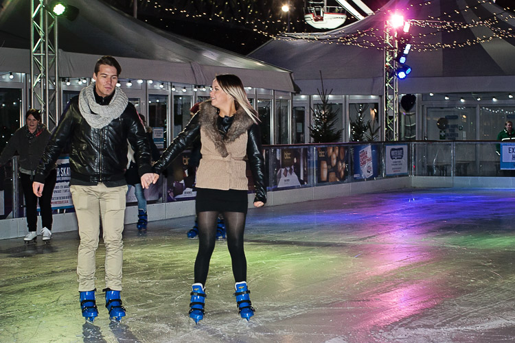 Birmingham Winter Skate 2013 ice rink