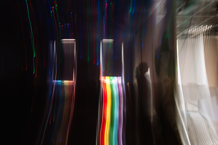 Intentional camera movement experiments at the Stove Light Room