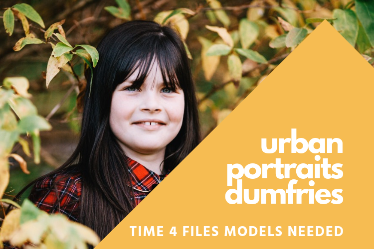 Urban Portraits Dumfries project 2018 autumn model call