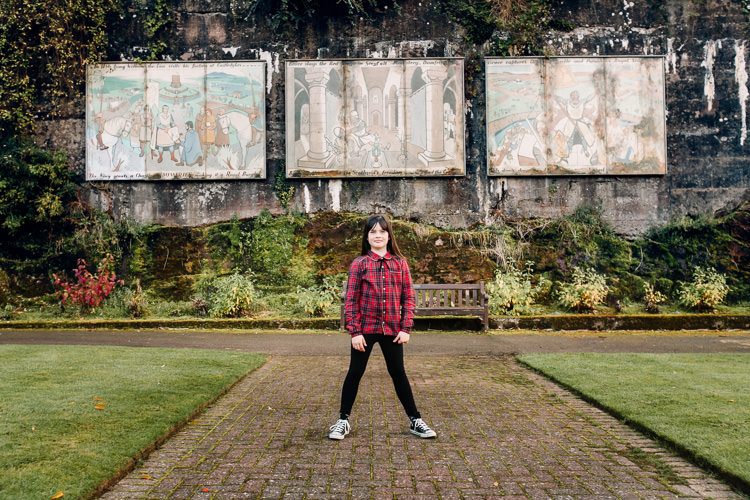Castledykes Park walled garden portraits with Kayleigh and Louise (Part 3)