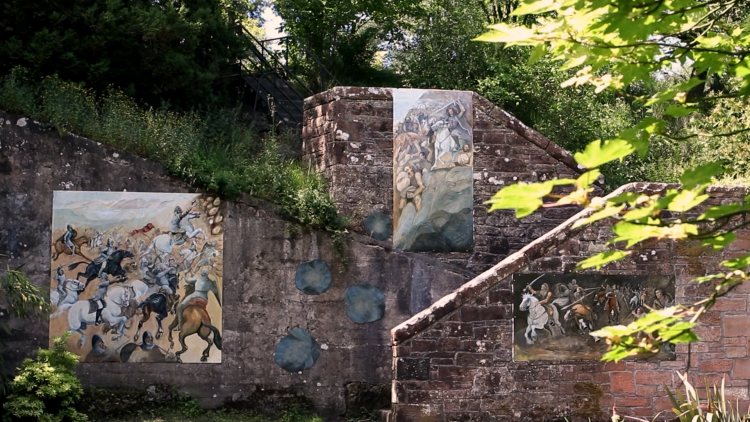 New public art installed in Sunken Garden at Castledykes